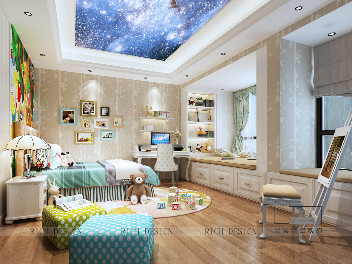 炎炎暑期，如何設(shè)計(jì)兒童房？—深圳裝修公司