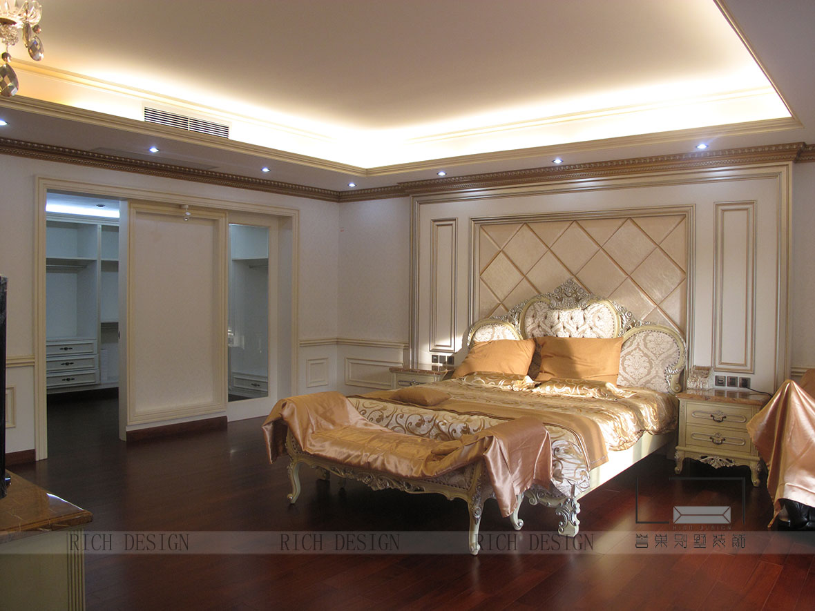 香蜜湖一號主人房后背景裝修設(shè)計 香蜜湖一號主人房后背景裝修設(shè)計實景圖