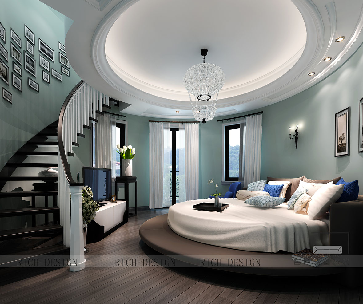 曦城別墅現(xiàn)代臥室裝修 曦城別墅現(xiàn)代臥室裝修效果圖