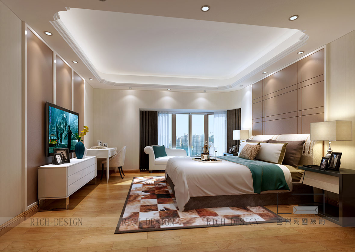 勤誠(chéng)達(dá)1棟01戶型現(xiàn)代主臥裝修設(shè)計(jì) 勤誠(chéng)達(dá)1棟01戶型現(xiàn)代主臥裝修設(shè)計(jì)效果圖