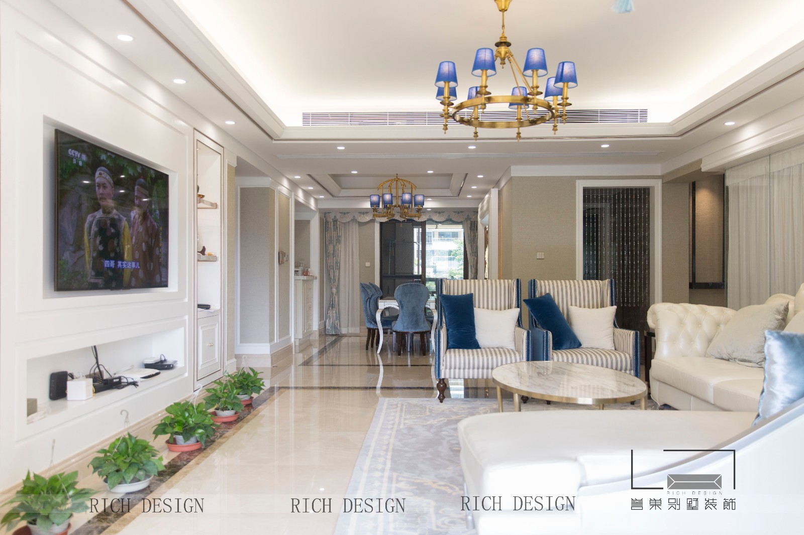 6.jpg 萬澤云頂9棟3C客廳裝修欣賞圖