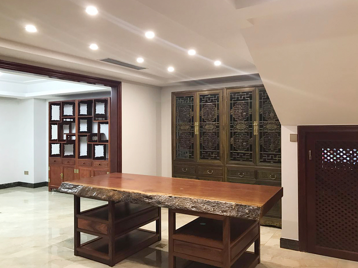 05.jpg 別墅中式茶室裝修實景圖