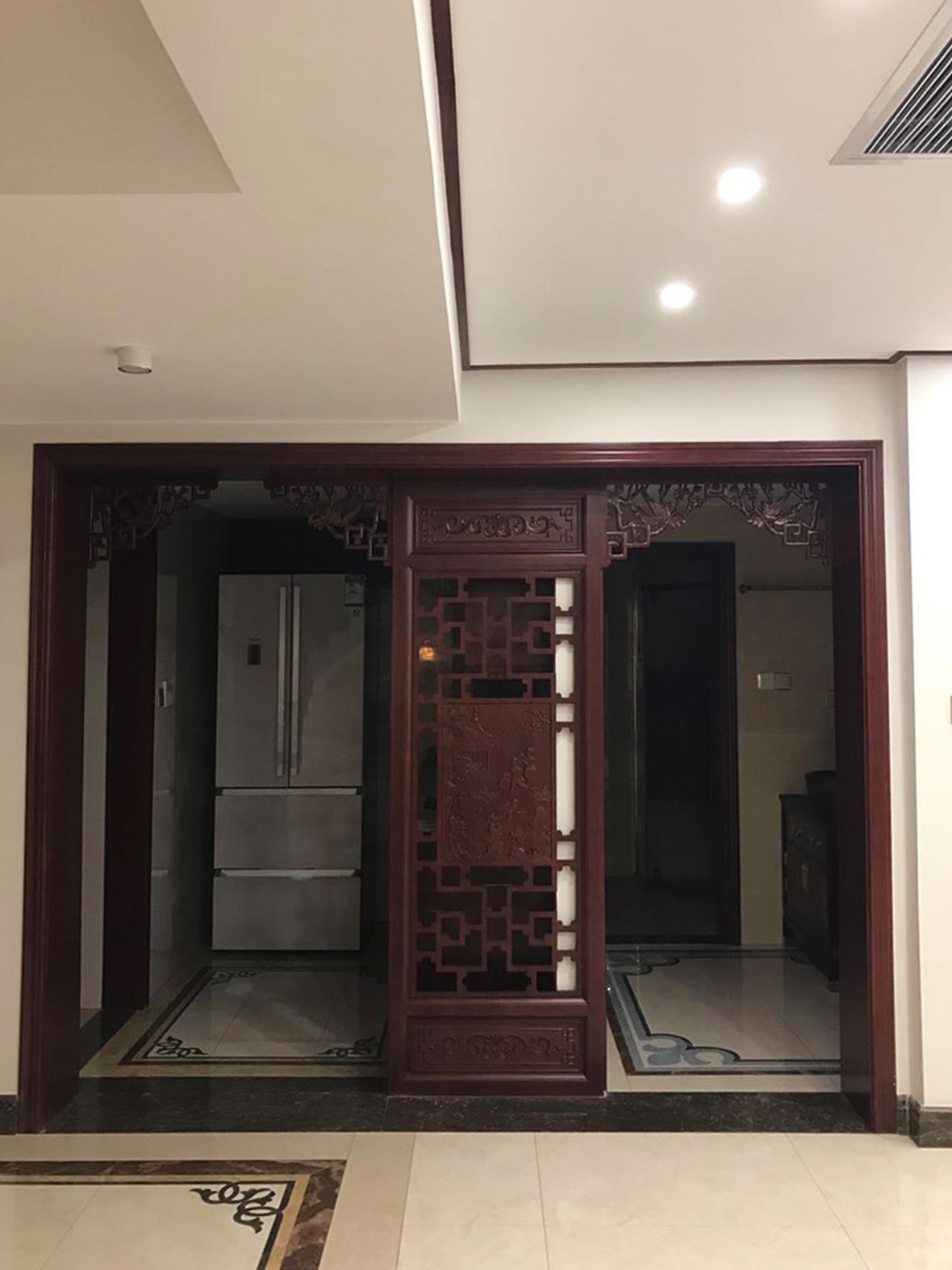 13.jpg 別墅中式空調(diào)置放空間裝修實景圖