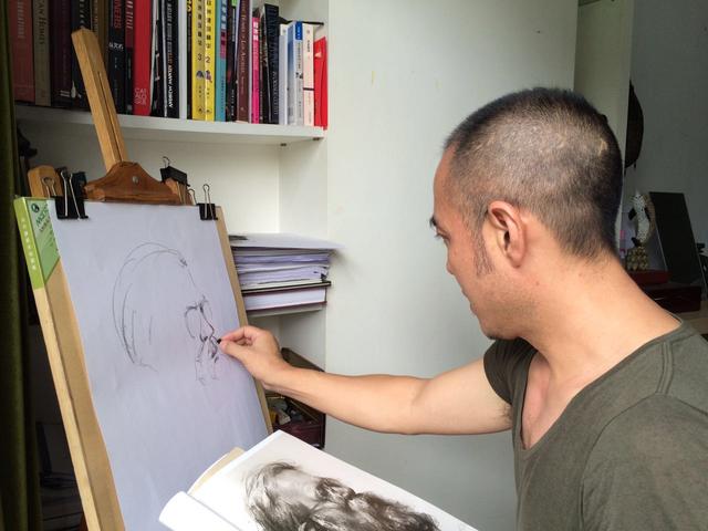 馬晨喬現(xiàn)場畫藝術作品 馬晨喬現(xiàn)場畫藝術作品