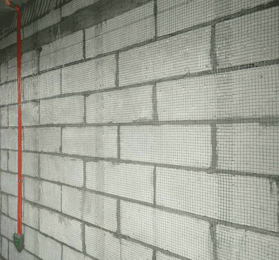 天鵝堡別墅現場裝修防護網 天鵝堡別墅現場裝修防護網