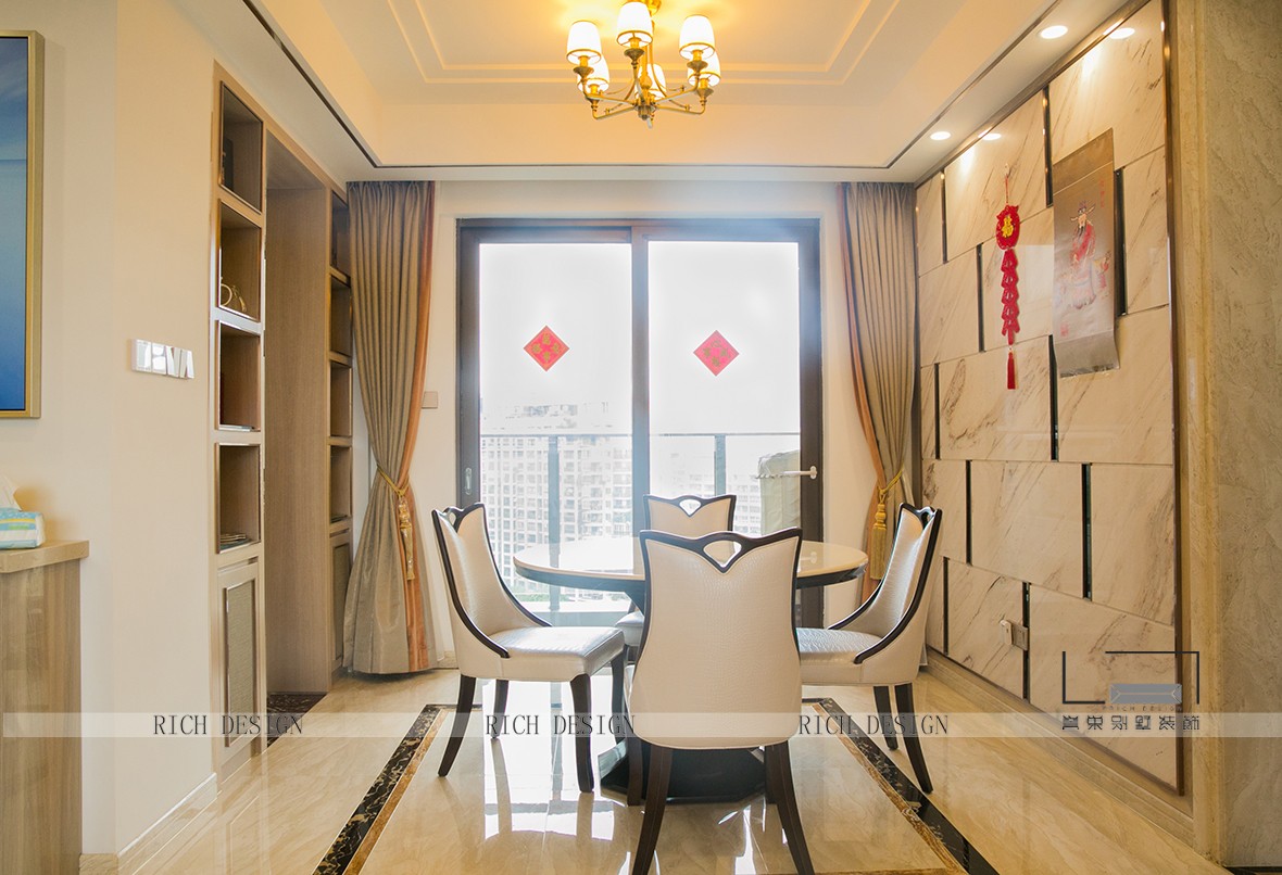 曦灣天馥餐廳裝飾實景