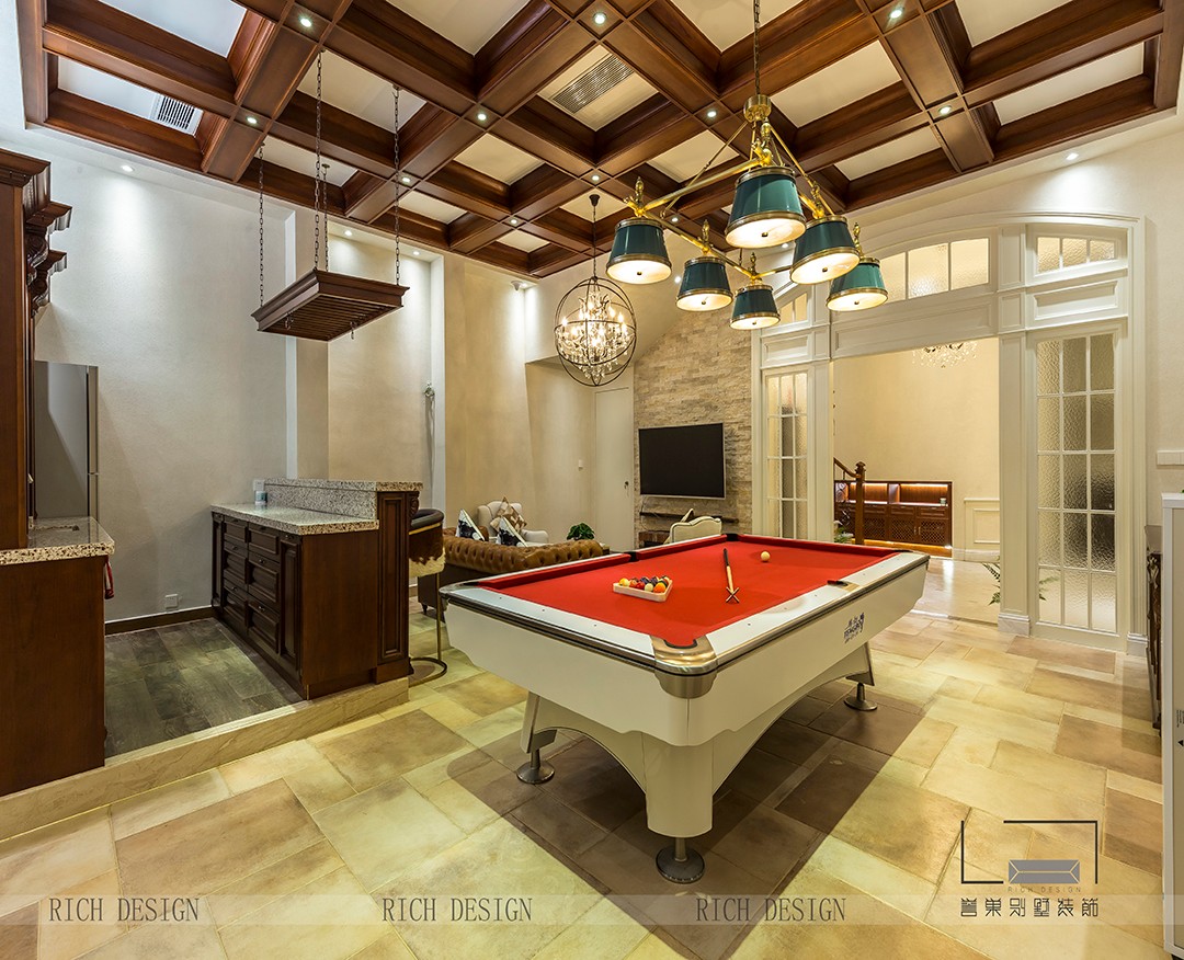 歐式九號公館別墅豪宅裝修實景圖 歐式九號公館別墅豪宅裝修實景圖