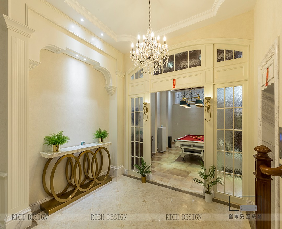 歐式九號公館別墅裝飾裝修實景圖 歐式九號公館別墅裝飾裝修實景圖