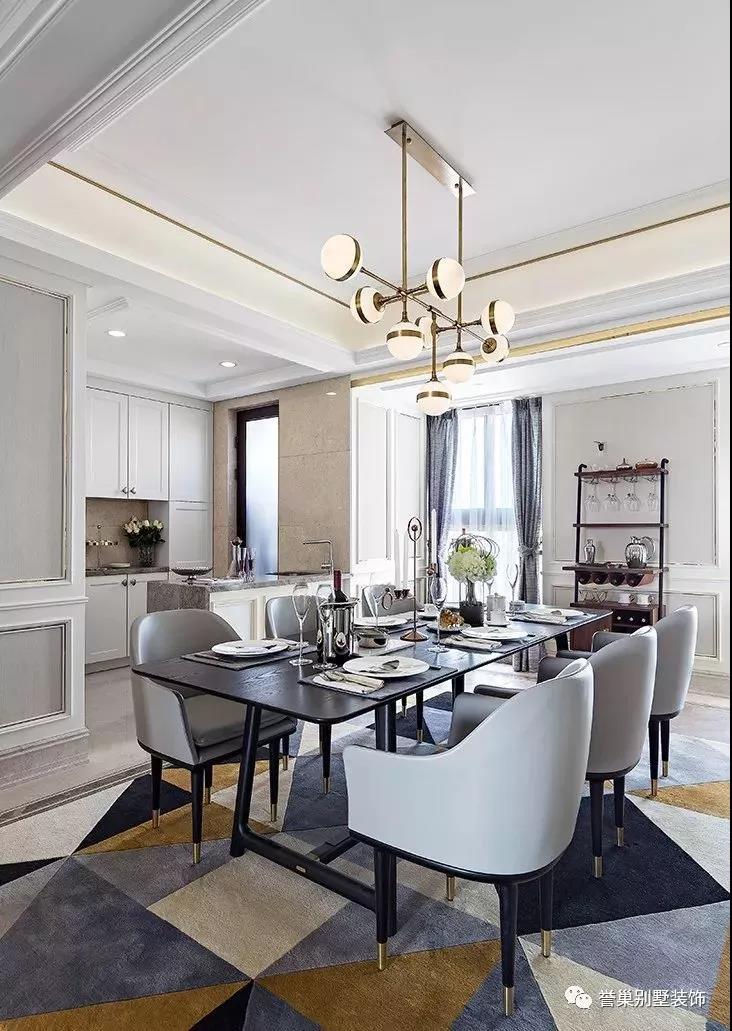 別墅裝修餐廳效果圖 別墅裝修餐廳效果圖