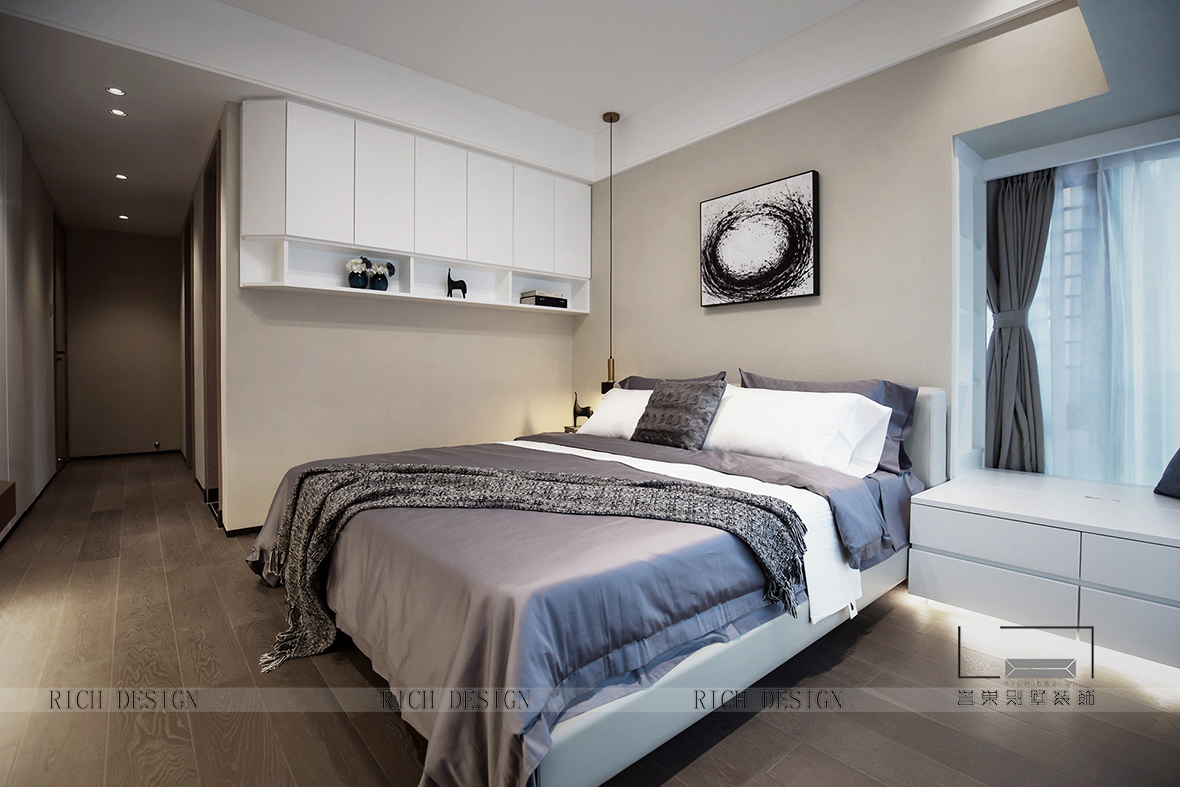 前海丹華現(xiàn)代臥室一裝修裝飾實(shí)景圖 前海丹華現(xiàn)代臥室一裝修裝飾實(shí)景圖