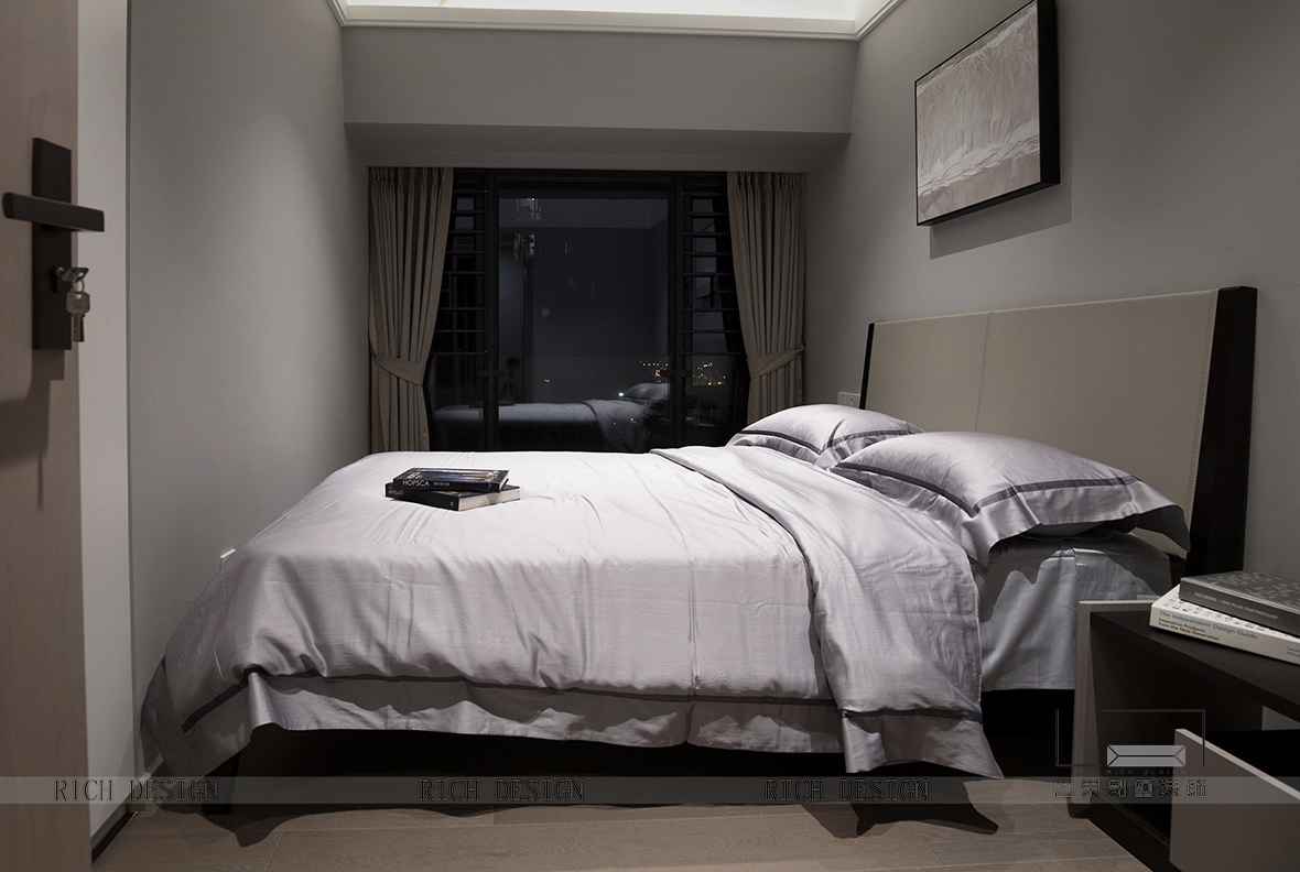 前海丹華現(xiàn)代臥室二裝修裝飾實(shí)景圖 前海丹華現(xiàn)代臥室二裝修裝飾實(shí)景圖