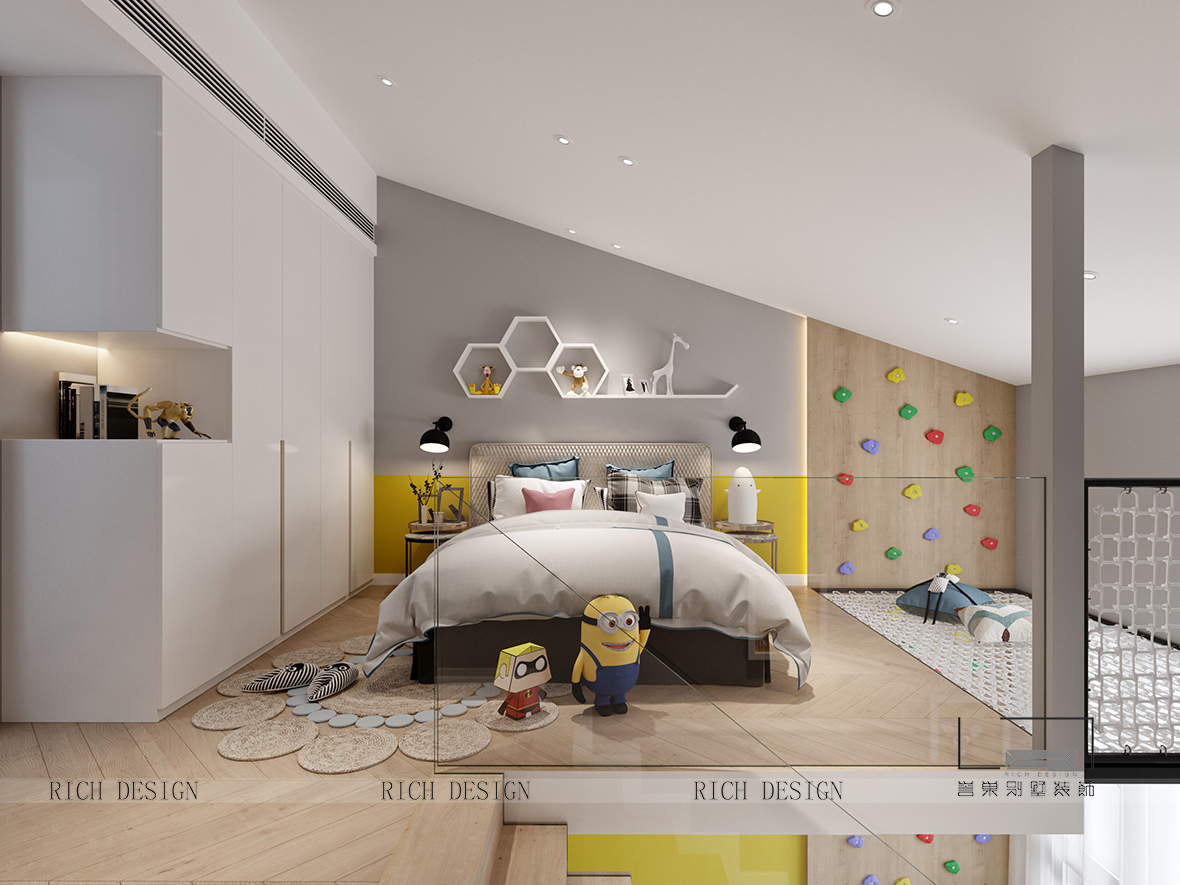 順德華僑城天鵝湖兒童房效果圖 順德華僑城天鵝湖兒童房效果圖