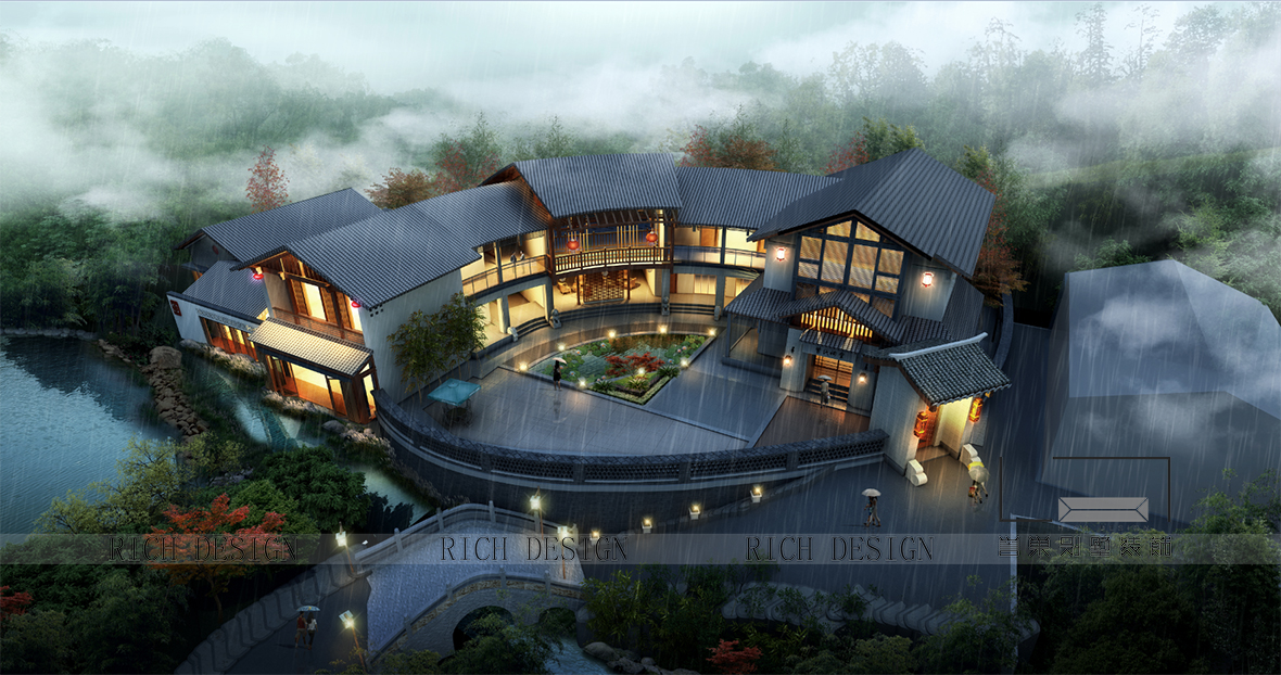 別墅外景效果圖 別墅外景效果圖